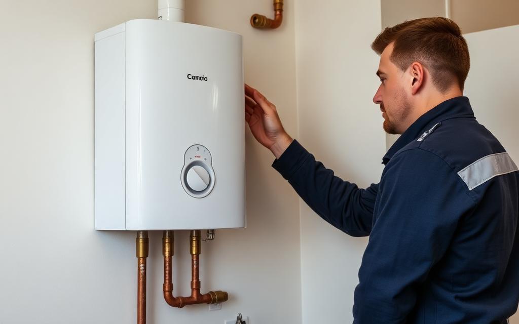 New boiler installation